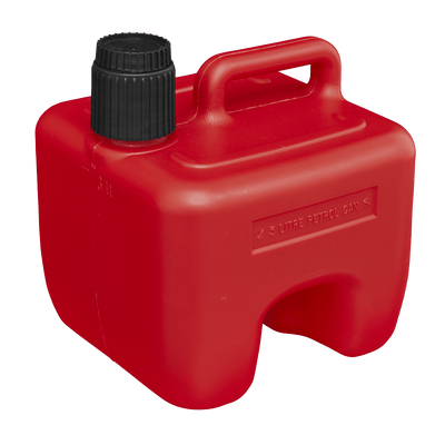 Sealey JC3R Stackable Fuel Can 3L - Red - JC3R - Sealey Tools UK - Trade Counter Direct