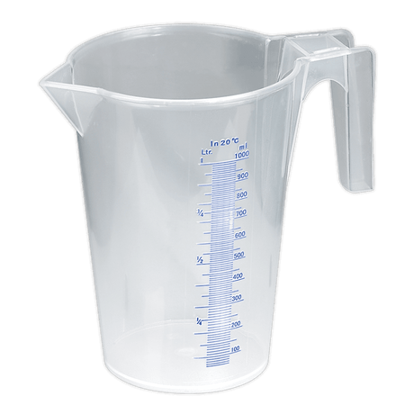 Sealey JT1000 Measuring Jug Translucent 1L - JT1000 - Sealey Tools UK - Trade Counter Direct
