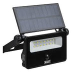 Sealey LED16S Extra - Slim Solar Floodlight with Wall Bracket 16W SMD LED - LED16S - Sealey Tools UK - Trade Counter Direct