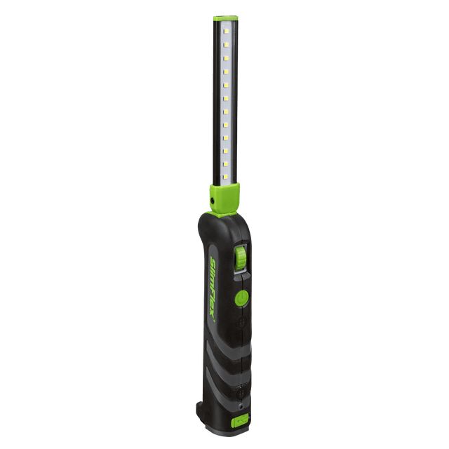 Sealey LED1801 Rechargeable Slim Folding Inspection Light 12 SMD LED & 1 SMD LED Lithium - ion - LED1801 - Sealey Tools UK - Trade Counter Direct