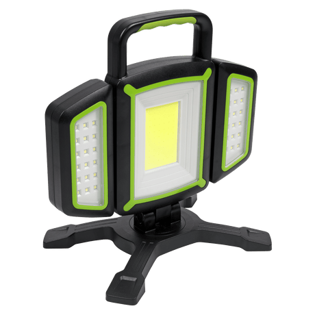Sealey LED18WFLCOMBO Rechargeable Flexible Floodlight with Tripod - LED18WFLCOMBO - Sealey Tools UK - Trade Counter Direct