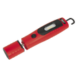 Sealey LED3602R Rechargeable 360° Inspection Light 7 SMD & 3W SMD LED Red Lithium - ion - LED3602R - Sealey Tools UK - Trade Counter Direct