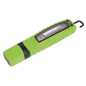 Sealey LED360G 360° 8W & 3W SMD LED Rechargeable Inspection Light - Green - LED360G - Sealey Tools UK - Trade Counter Direct