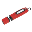 Sealey LED360PLUSR Rechargeable 360° Inspection Light 16 SMD LED & 3W LED Red 2 x Lithium - ion - LED360PLUSR - Sealey Tools UK - Trade Counter Direct