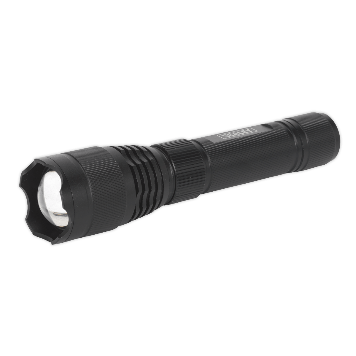 Sealey LED449 Aluminium Torch 10W CREE* XPL LED Adjustable Focus Rechargeable with USB Port - LED449 - Sealey Tools UK - Trade Counter Direct