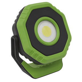 Sealey LED700P Rechargeable Pocket Floodlight with Magnet 360° 7W COB LED - Green - LED700P - Sealey Tools UK - Trade Counter Direct