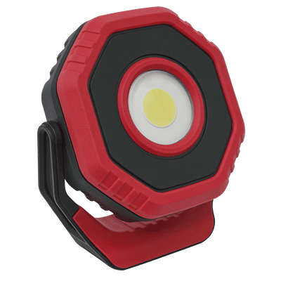 Sealey LED700PR Rechargeable Pocket Floodlight with Magnet 360° 7W COB LED - Red - LED700PR - Sealey Tools UK - Trade Counter Direct
