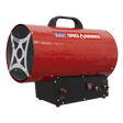 Sealey LP100 Space Warmer® Propane Heater 61,000 - 102,000Btu/hr (18 - 30 kW) - LP100 - Sealey Tools UK - Trade Counter Direct