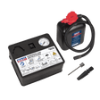 Sealey MAC10S Tyre Inflator 12V & Emergency Puncture Sealant Kit - MAC10S - Sealey Tools UK - Trade Counter Direct