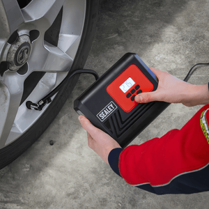 Sealey MAC12D Tyre Inflator with Worklight 12V - MAC12D - Sealey Tools UK - Trade Counter Direct
