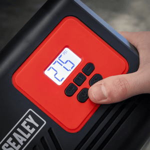 Sealey MAC12D Tyre Inflator with Worklight 12V - MAC12D - Sealey Tools UK - Trade Counter Direct