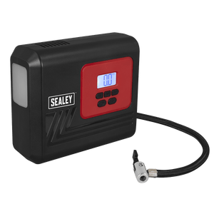 Sealey MAC12D Tyre Inflator with Worklight 12V - MAC12D - Sealey Tools UK - Trade Counter Direct