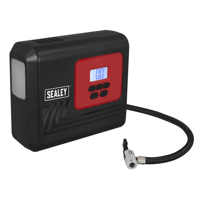 Sealey MAC12D Tyre Inflator with Worklight 12V - MAC12D - Sealey Tools UK - Trade Counter Direct