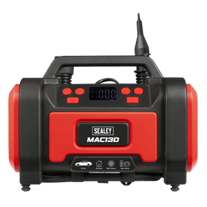Sealey MAC13D Tyre Inflator & High-Volume Air Pump 12V/230V AC - MAC13D - Sealey Tools UK - Trade Counter Direct