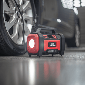 Sealey MAC13DR Rechargeable Tyre Inflator & High Volume Air Pump 12V - MAC13DR - Sealey Tools UK - Trade Counter Direct