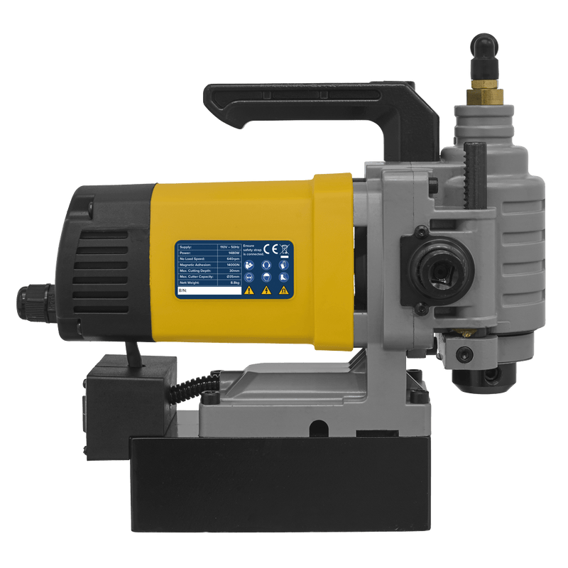 Sealey MAG35110VLP Low Profile Magnetic Drilling Machine 35mm 110V - MAG35110VLP - Sealey Tools UK - Trade Counter Direct
