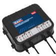 Sealey MBC420 Four Bank 6/12V 8Amp (4 x 2A) Auto Maintenance Charger - MBC420 - Sealey Tools UK - Trade Counter Direct