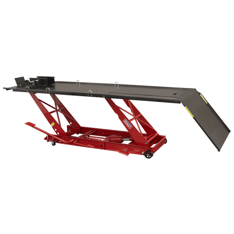 Sealey MC401 Motorcycle Lift 454kg Capacity Hydraulic - Motorcycle Lifts - SLY-8175 - Sealey Tools UK - Trade Counter Direct