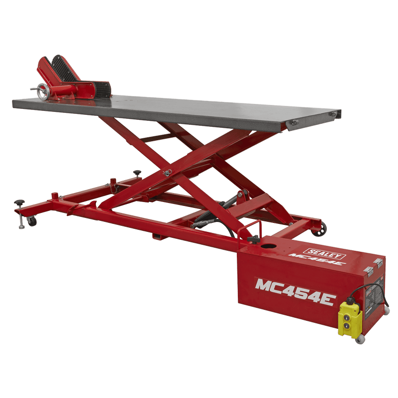 Sealey MC454E Motorcycle Lift 450kg - 12V Electro/Hydraulic - MC454E - Sealey Tools UK - Trade Counter Direct