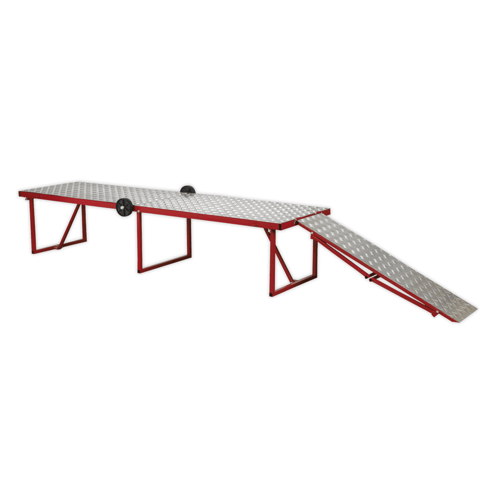 Sealey MCW360 Motorcycle Portable Folding Workbench 360kg Capacity - MCW360 - Sealey Tools UK - Trade Counter Direct