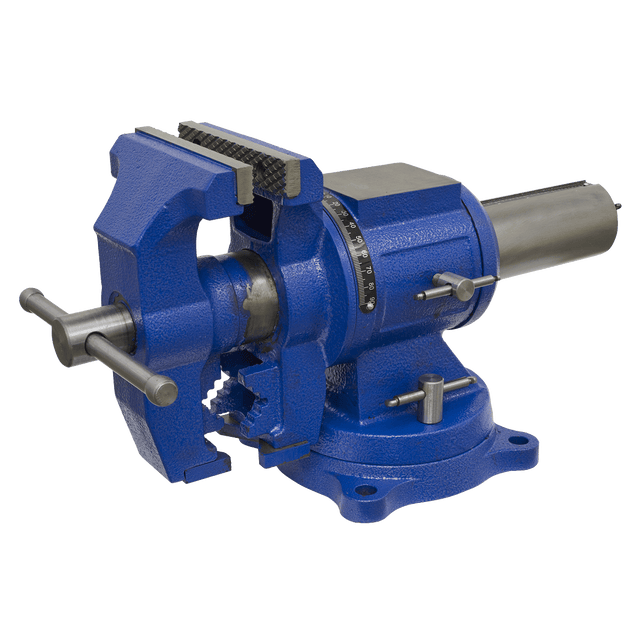 Sealey MFV150 Vice Cast Iron Multifunction Swivel Base 150mm - MFV150 - Sealey Tools UK - Trade Counter Direct