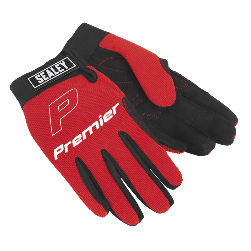 Sealey MG796XL Premier Mechanic's Gloves Padded Palm - Extra-Large Pair - MG796XL - Sealey Tools UK - Trade Counter Direct
