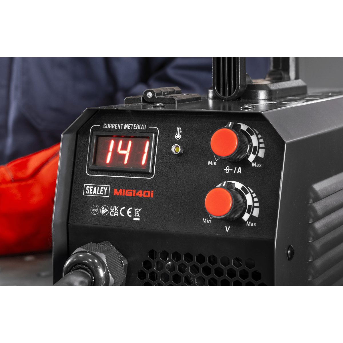 Sealey MIG140I Flux Cored Gasless MIG Inverter Welder 140A - MIG140I - Sealey Tools UK - Trade Counter Direct