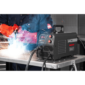 Sealey MIG140I Flux Cored Gasless MIG Inverter Welder 140A - MIG140I - Sealey Tools UK - Trade Counter Direct