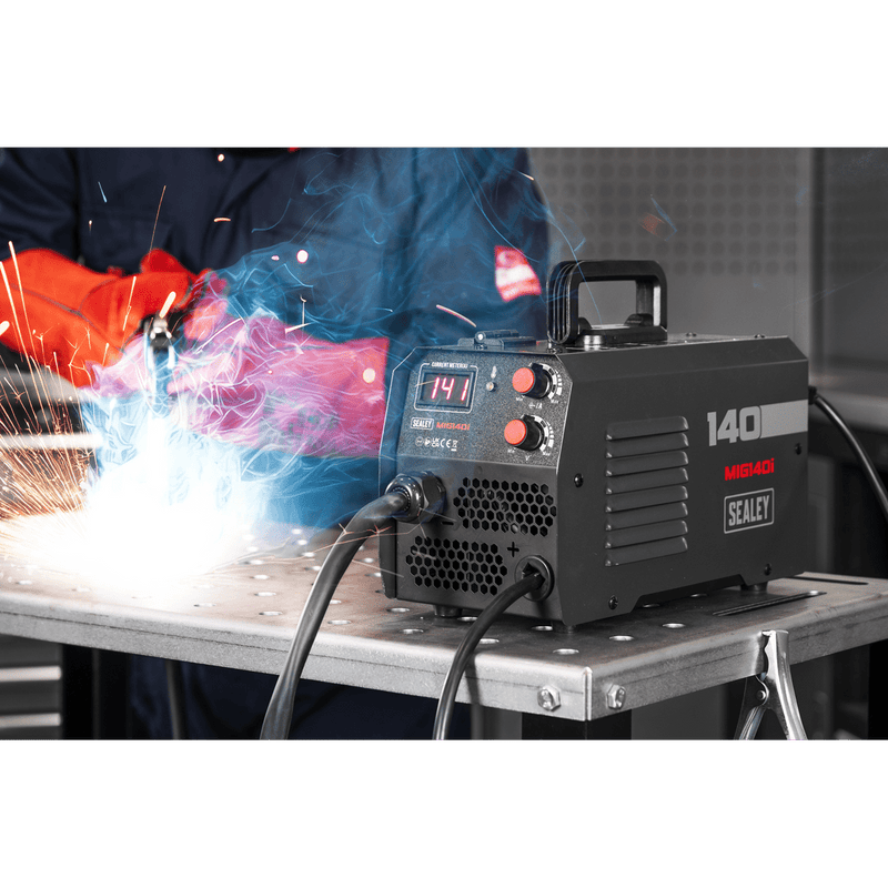 Sealey MIG140I Flux Cored Gasless MIG Inverter Welder 140A - MIG140I - Sealey Tools UK - Trade Counter Direct
