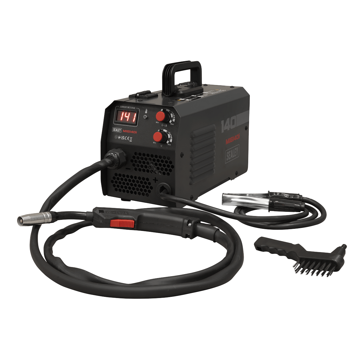 Sealey MIG140I Flux Cored Gasless MIG Inverter Welder 140A - MIG140I - Sealey Tools UK - Trade Counter Direct
