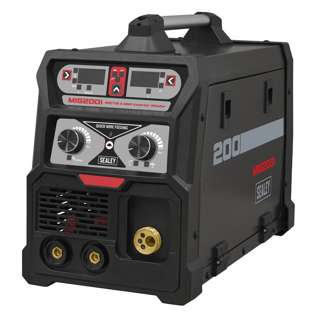 Sealey MIG200I MIG/TIG & MMA (ARC/STICK) Inverter Welder 200A - MIG200I - Sealey Tools UK - Trade Counter Direct