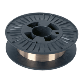 Sealey MIG/4K/BW08 Copper Silicone Bronze MIG Wire 0.8mm 4kg C9 Grade - MIG/4K/BW08 - Sealey Tools UK - Trade Counter Direct