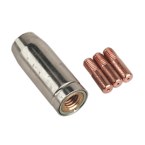 Sealey MIG953 Conical Nozzle & Contact Tip Set MB14 - MIG953 - Sealey Tools UK - Trade Counter Direct