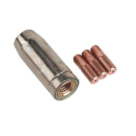 Sealey MIG954 Conical Nozzle & Contact Tip Set MB14 - MIG954 - Sealey Tools UK - Trade Counter Direct