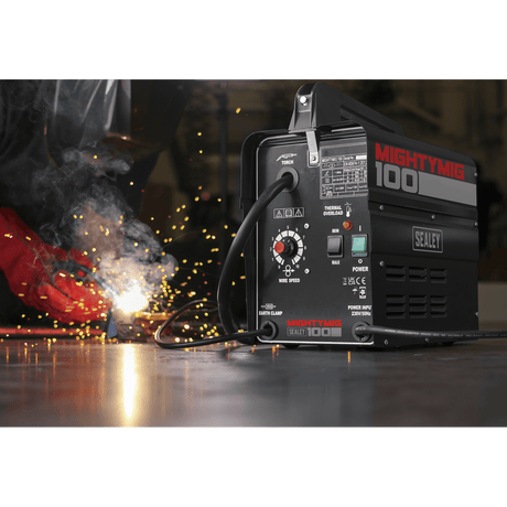 Sealey MIGHTYMIG100 No - Gas MIG Welder 100Amp 230V - MIGHTYMIG100 - Sealey Tools UK - Trade Counter Direct