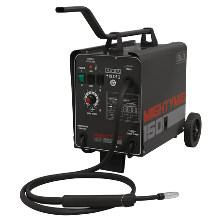 Sealey MIGHTYMIG150 Professional Gas/Gasless MIG Welder 150A 230V - MIGHTYMIG150 - Sealey Tools UK - Trade Counter Direct