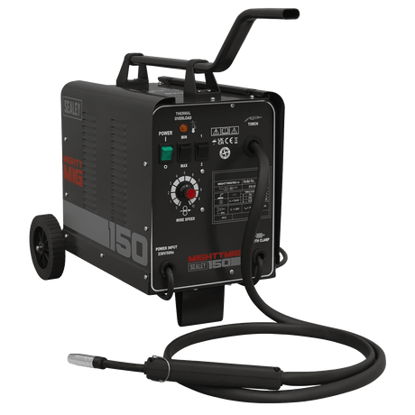 Sealey MIGHTYMIG150 Professional Gas/Gasless MIG Welder 150A 230V - MIGHTYMIG150 - Sealey Tools UK - Trade Counter Direct