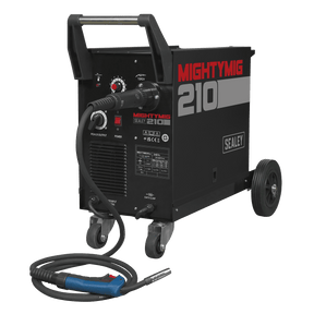Sealey MIGHTYMIG210 Professional Gas/Gasless MIG Welder with Euro Torch 210A - MIGHTYMIG210 - Sealey Tools UK - Trade Counter Direct