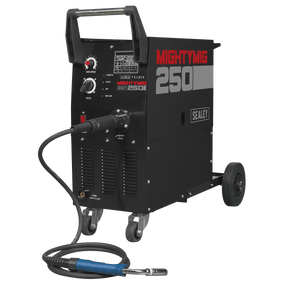 Sealey MIGHTYMIG250 Professional Gas/Gasless MIG Welder with Euro Torch 250A - MIGHTYMIG250 - Sealey Tools UK - Trade Counter Direct