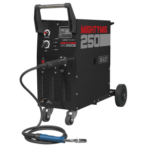 Sealey MIGHTYMIG250 Professional Gas/Gasless MIG Welder with Euro Torch 250A - MIGHTYMIG250 - Sealey Tools UK - Trade Counter Direct
