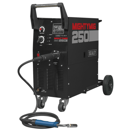 Sealey MIGHTYMIG250 Professional Gas/Gasless MIG Welder with Euro Torch 250A - MIGHTYMIG250 - Sealey Tools UK - Trade Counter Direct