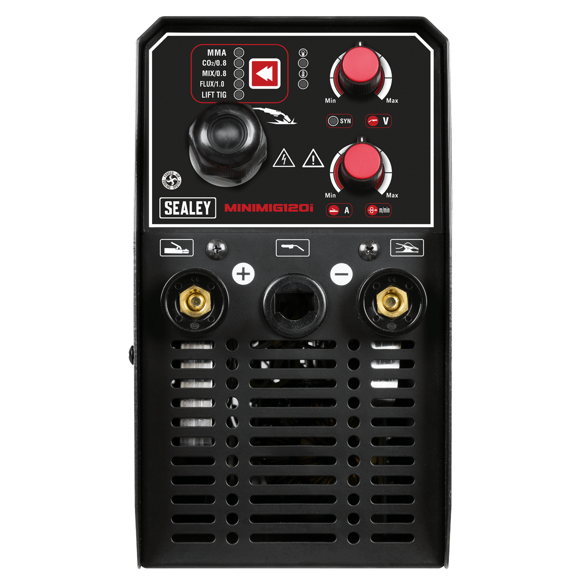 Sealey MINIMIG120I MIG/TIG & MMA (ARC/STICK) Inverter Welder 120A 230V - MINIMIG120I - Sealey Tools UK - Trade Counter Direct