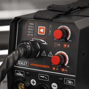 Sealey MINIMIG160I MIG/TIG & MMA (ARC/STICK) Inverter Welder 160A 230V - MINIMIG160I - Sealey Tools UK - Trade Counter Direct