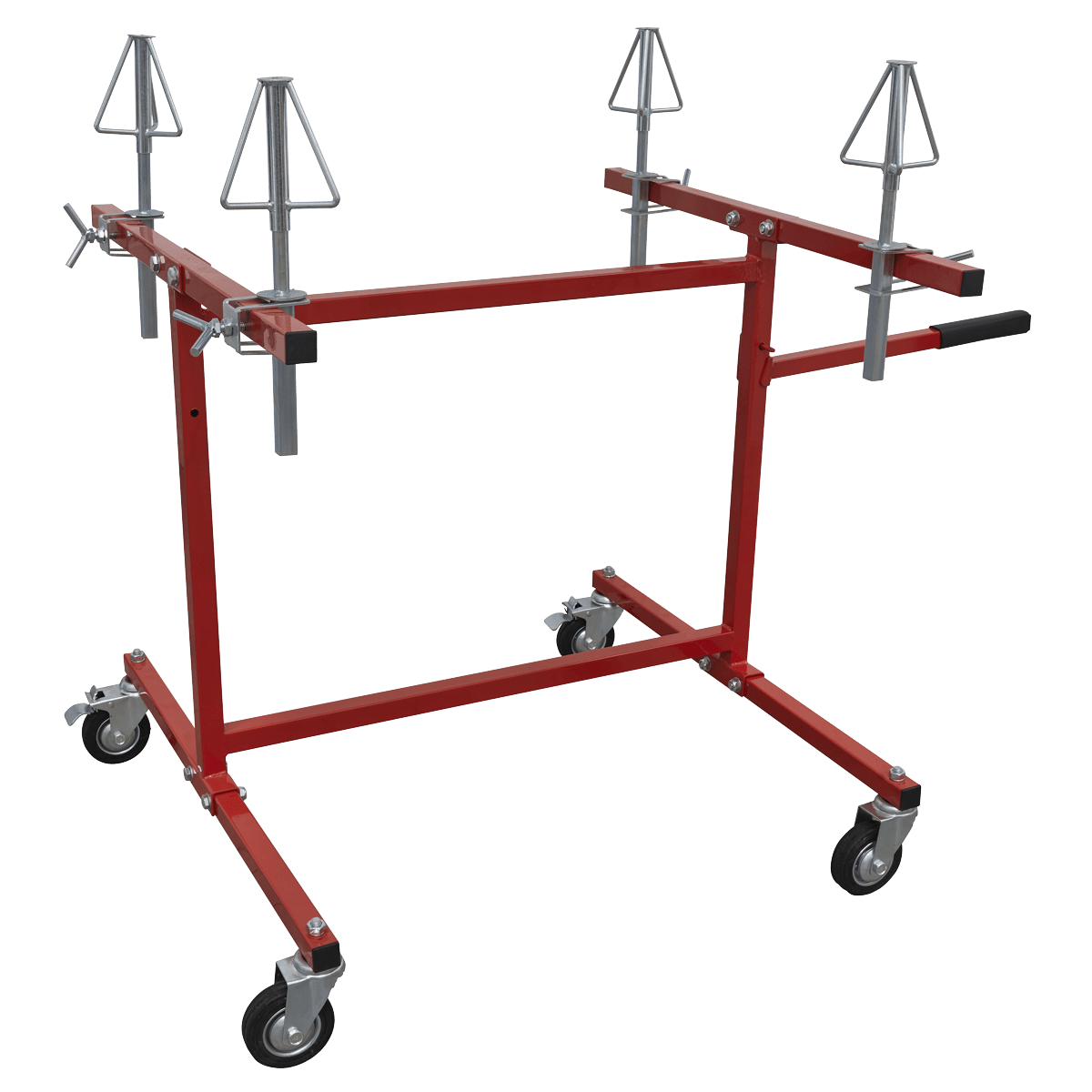 Sealey MK74 Alloy Wheel Repair/Painting Stand - 4 Wheel Capacity - MK74 - Sealey Tools UK - Trade Counter Direct