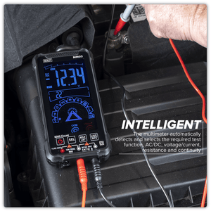 Sealey MM03 Touchscreen Rechargeable Auto-Ranging Digital Smart Multimeter 10-Function - MM03 - Sealey Tools UK - Trade Counter Direct