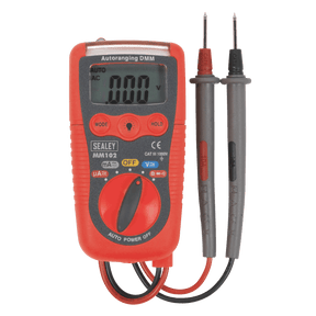 Sealey MM102 Professional Auto-Ranging Digital Multimeter - MM102 - Sealey Tools UK - Trade Counter Direct