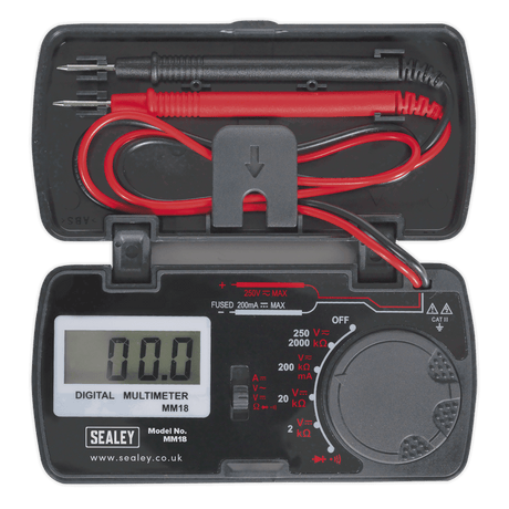 Sealey MM18 Pocket Multimeter - MM18 - Sealey Tools UK - Trade Counter Direct