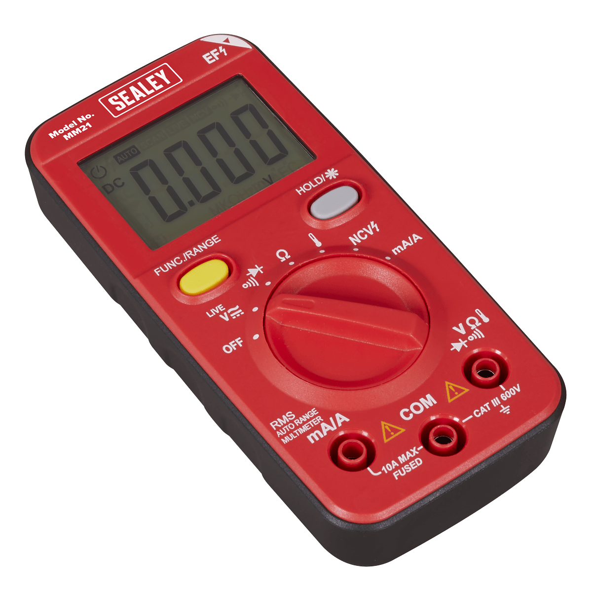 Sealey MM21 10-Function Professional Auto-Ranging Digital Multimeter - MM21 - Sealey Tools UK - Trade Counter Direct