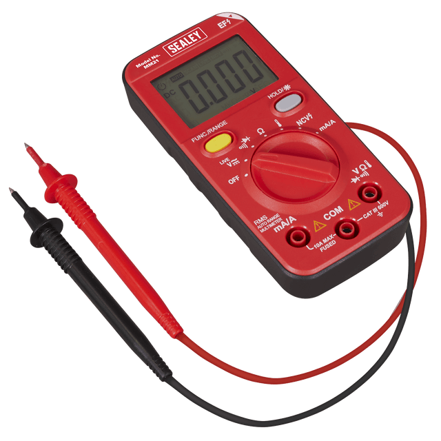 Sealey MM21 10-Function Professional Auto-Ranging Digital Multimeter - MM21 - Sealey Tools UK - Trade Counter Direct