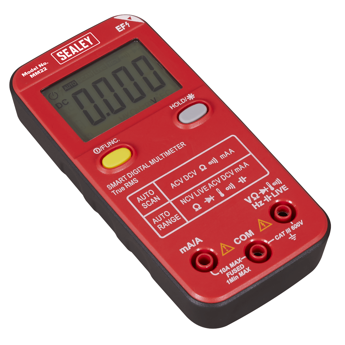 Sealey MM22 13-Function Professional Smart Auto-Scanning Digital Multimeter - MM22 - Sealey Tools UK - Trade Counter Direct